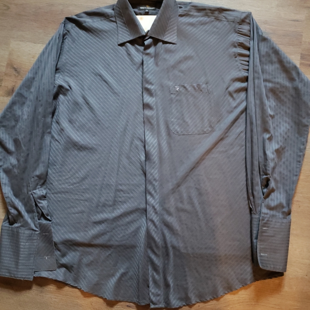 Stacy Adams ghost striped size 17 1/2